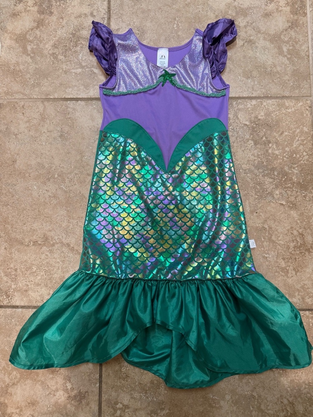 Little Adventures Ariel Classic Mermaid - Girls Medium 3-5 Years